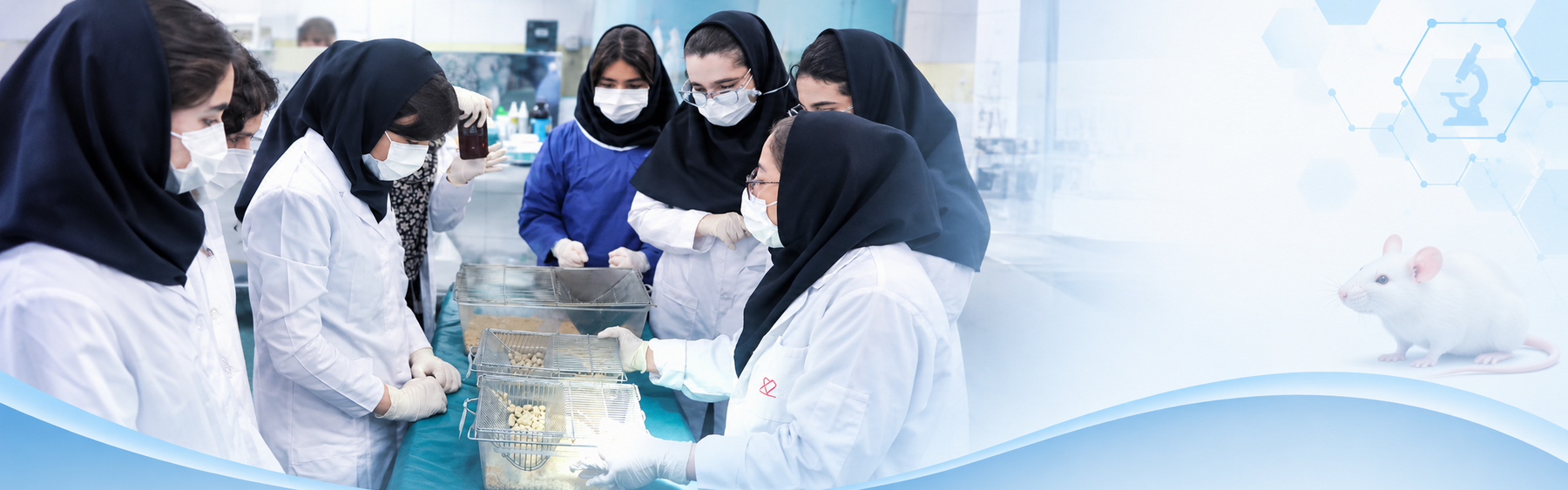 برگزاری کارگاه آشنایی با علوم حیوانات آزمایشگاهی برای دانش آموزان استعداد های درخشان در روزهای 20 و 21 مهر ماه